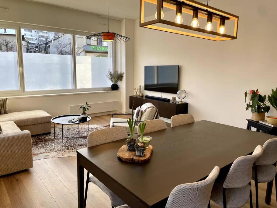 Chaleureux Appartement Entre Lac Et Montagne Neuvecelle Екстериор снимка
